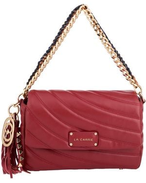 La Carrie Handbags - Red