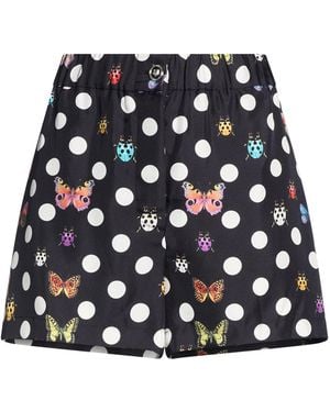 Versace Shorts & Bermuda Shorts Silk - Black