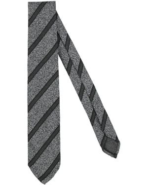 Luigi Borrelli Napoli Ties & Bow Ties Virgin Wool - Gray