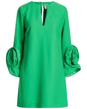 Dixie Mini Dress Polyester - Green