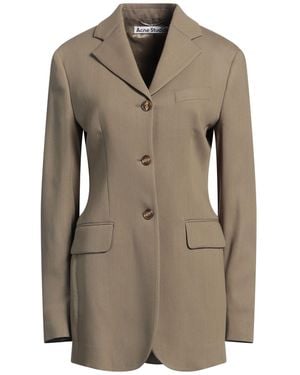 Acne Studios Blazer Wool, Viscose - Natural