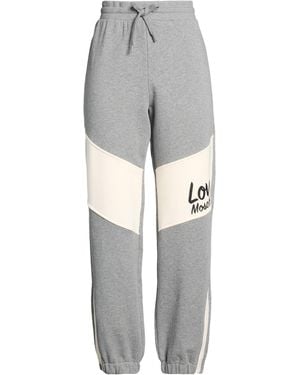 Love Moschino Trousers Cotton - Grey