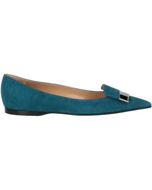 Sergio Rossi Ballet Flats - Blue
