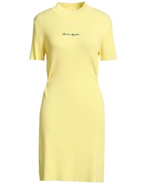 KARL LAGERFELD Mini Dress - Yellow