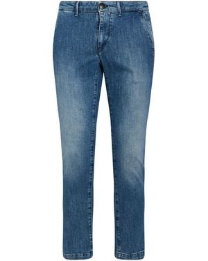 0/zero Construction Jeans Cotton, Elastane - Blue
