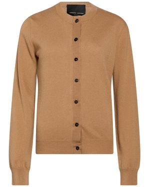 Roberto Collina Cardigan Merino Wool - Brown