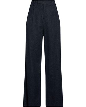 Briglia 1949 Midnight Pants Virgin Wool, Polyamide, Silk, Polyester, Elastane - Blue