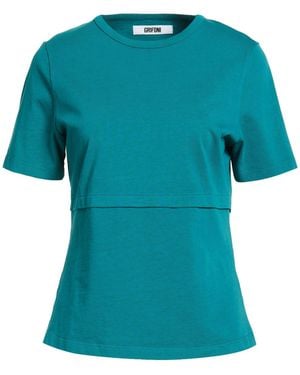 Grifoni T-Shirt Cotton - Blue