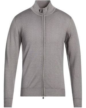 Fedeli Cardigan Merino Wool - Gray