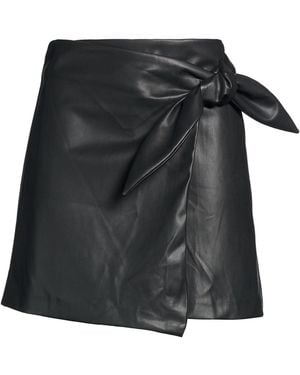 Rebel Queen Mini Skirt Polyester, Polyurethane Resin - Black