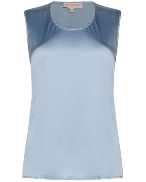 Camicettasnob Top Viscose, Elastane - Blue