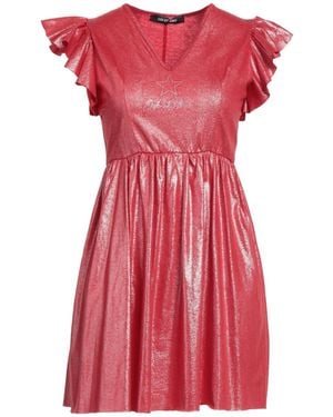 Odi Et Amo Mini Dress - Red