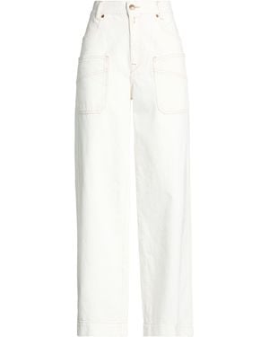 Replay Jeans Cotton - White