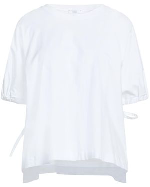 Peserico Easy T-Shirt Cotton, Elastane - White