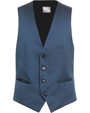Pal Zileri Tailored Vest Polyester - Blue