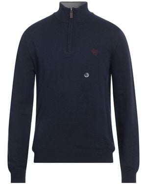 Chaps Rollkragenpullover - Blau