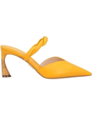 Rodo Mules & Clogs Calfskin - Yellow