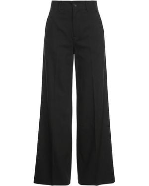 European Culture Trousers - Black