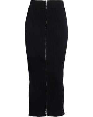 Sportmax Midi Skirt Viscose, Polyester, Polyamide, Elastane - Black