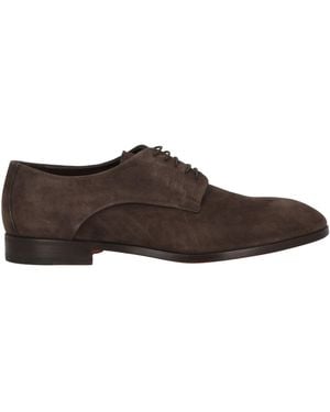 Santoni Lace-Up Shoes Leather - Brown