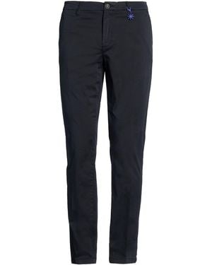 Manuel Ritz Midnight Trousers Cotton, Elastane - Blue