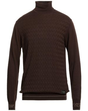 Roberto Cavalli Turtlenecks - Brown