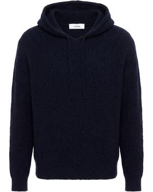 Lardini Midnight Sweater Wool, Cashmere, Polyamide - Blue