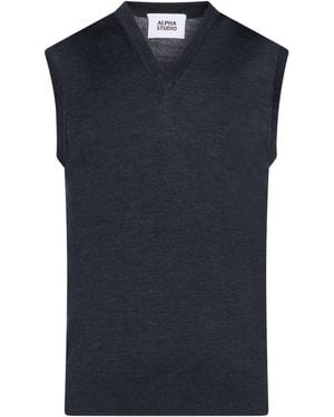 Alpha Studio Pullover - Blau