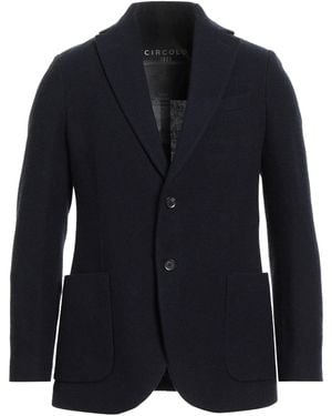 Circolo 1901 Midnight Blazer Wool, Cashmere - Blue