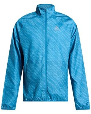 Odlo Jacket Polyester - Blue