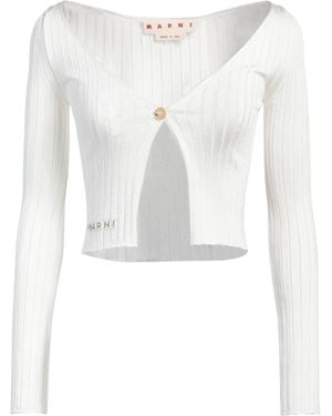 Marni Cardigan - White