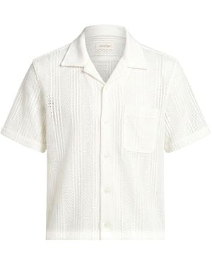 Second Layer Ivory Shirt Polyester - White