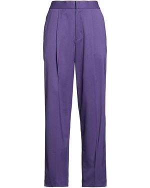 Bonsai Pants Polyester, Virgin Wool, Elastane - Purple