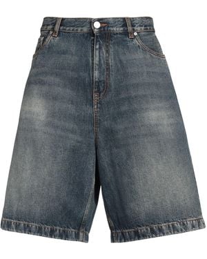 Etro Denim Shorts Cotton - Gray