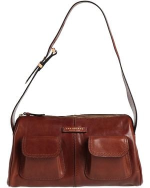 The Bridge Shoulder Bag Leather - Red