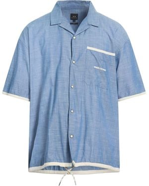 ARMANI EXCHANGE Denim Shirt - Blue