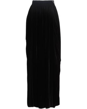 Alberta Ferretti Maxi Skirt - Black