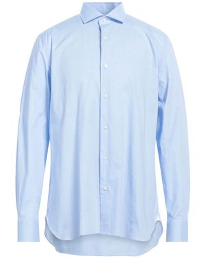 Giampaolo Sky Shirt Cotton - Blue