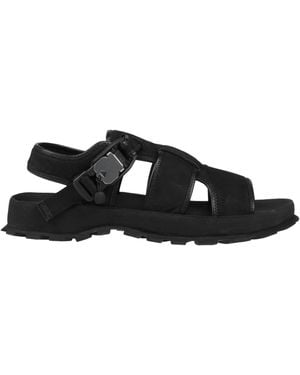 Jil Sander Sandals Leather - Black