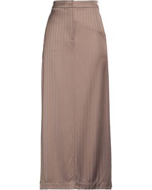 REMAIN Birger Christensen Maxi Skirt - Brown