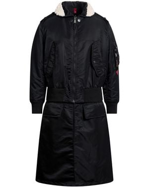 Neil Barrett Coat Nylon - Black