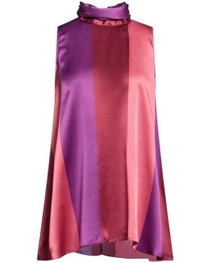 Gianluca Capannolo Top Silk - Pink