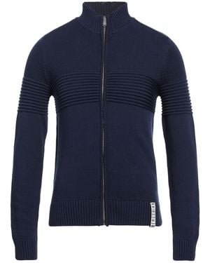Bikkembergs Midnight Cardigan Cotton - Blue