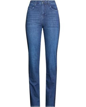 Patrizia Pepe Pantalon En Jean - Bleu