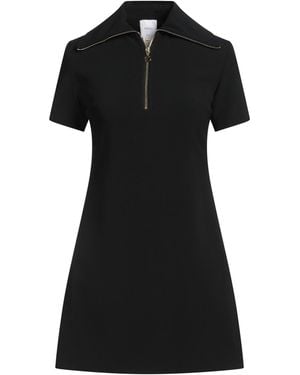 Patou Mini Dress Viscose, Acetate, Elastane - Black