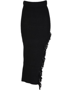 8 by YOOX Long Skirt - Black