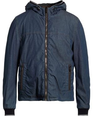 Moorer Denim Outerwear Cotton, Elastane - Blue