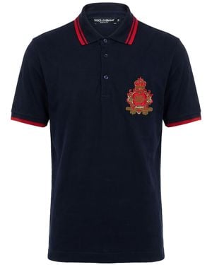 Dolce & Gabbana Polo - Bleu