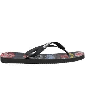 Philipp Plein Thong Sandal - Black