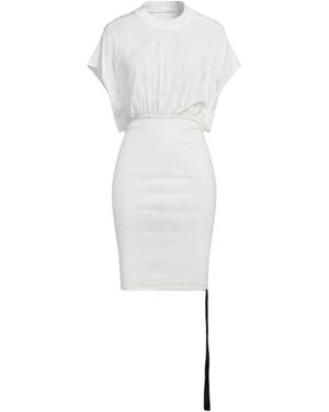 Rick Owens Mini Dress - White